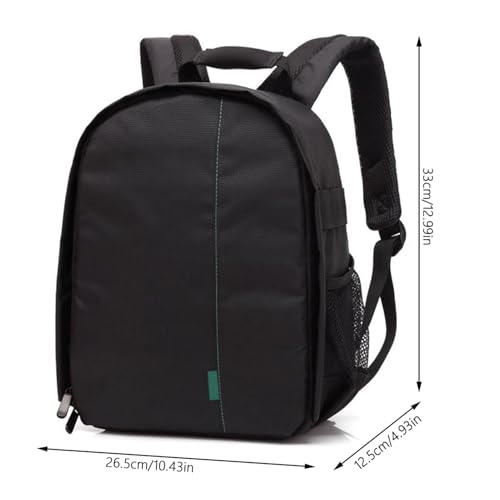 Ejoyous Camera Backpacks for Photographers, Outdoor Small DSLR Digital Camera Video Backpack, Water resistants Multifunctional Breathable Camera Bags For Unisex Outdoor Travel Hiking