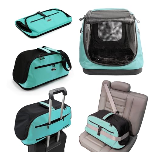 Sleepypod Air Pet Carrier Robin Egg Blue - color: Robin Egg Blue, size: 22.0"L x 10.5"W x 10.5"H
