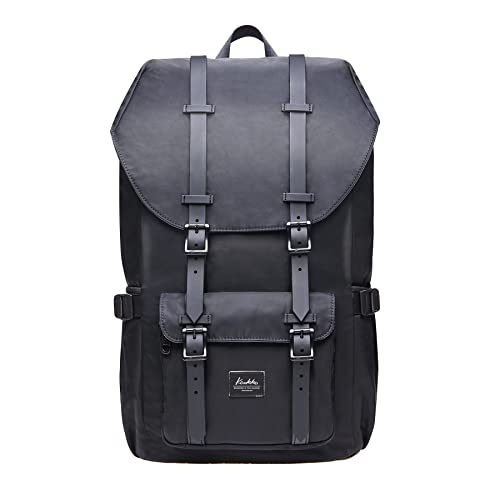 KAUKKO Unisex Ep5 Backpack, (Black (E5-3)), 45 x 27 x 17cm (HxBxT), Backpack - color: (Black (E5-3)), size: Large