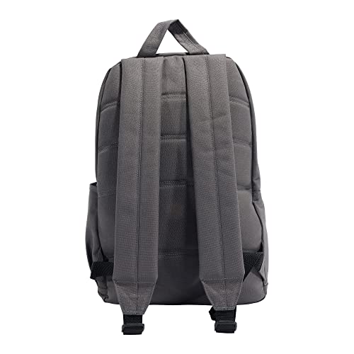 Carhartt 21L Classic Laptop Backpack, Durable Water-Resistant Pack with Laptop Sleeve, Gray - color: Gray, size: One Size