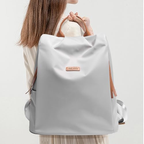 Women's Backpack Purse Nylon Anti-theft Casual Water Resistant Lightweight Small Shoulder Bags 2026 for Travle Cute Fashion Camping Bag for Work Daily Going Out Dackpack Ladies Light Grey - color: Light Green