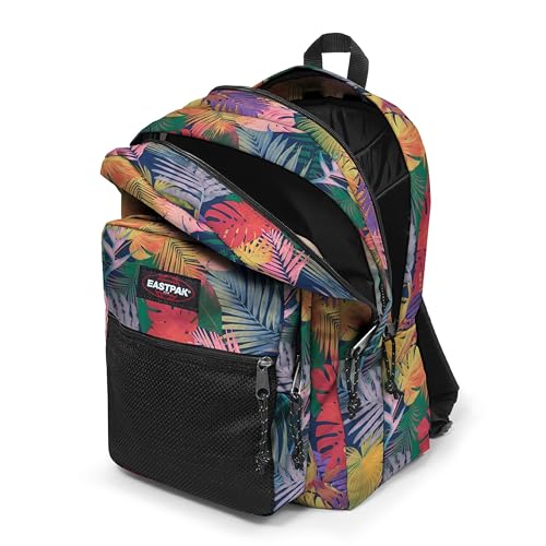 EASTPAK Pinnacle – 38L Everyday Backpack with Dual Compartments, Organizer Front Pocket, Padded Back Panel & Shoulder Straps, Brize Retro Navy - color: Brize Retro Navy