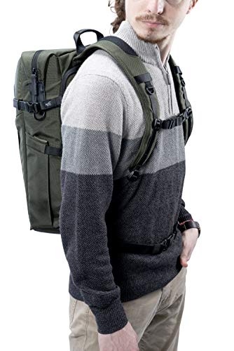 VANGUARD VEO SELECT 45M Backpack/Shoulder Bag for Mirrorless - Green - color: Green, style: Veo Select 45m