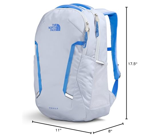 The North Face Women's Vault Everyday Laptop Backpack, Dusty Periwinkle/Optic Blue, One Size - color: Dusty Periwinkle/Optic Blue