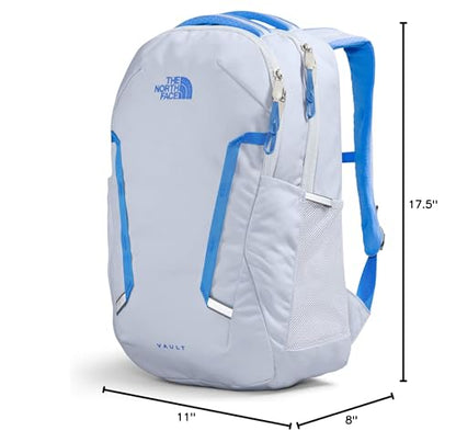 The North Face Women's Vault Everyday Laptop Backpack, Dusty Periwinkle/Optic Blue, One Size - color: Dusty Periwinkle/Optic Blue