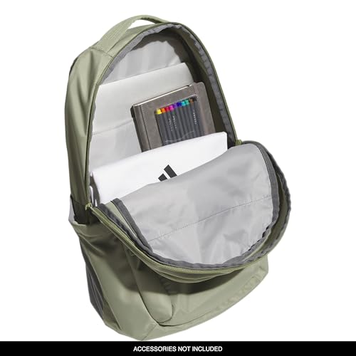 adidas PHNM Backpack for Laptop, School and Travel, 28L - color: Tent Green/Grey Three