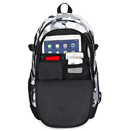 rickyh style School Backpack Travel Bag for Men & Women Lightweight College Back Pack with Laptop Compartmen - color: 01qhui