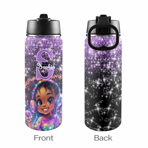 Personalized Backpacks For Girls, Custom Backpack For Kids, Customized Name Backpacks, Custom Back to School Bookbag Set Gifts for Daughter Granddaughter - color: D02