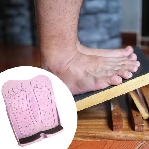 Vaveren Slant Board Calf Stretcher Incline Board Ankle Stretcher with Massage Multi Ffunctional Lightweight Aid Leg Exercise Machines, Purple - color: Purple