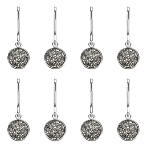 uxcell Zipper Pulls Charm, Zipper Pull Replacement Repair Zip Head Handle for Luggage Clothing - color: Gray