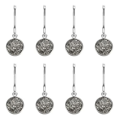 uxcell Zipper Pulls Charm, Zipper Pull Replacement Repair Zip Head Handle for Luggage Clothing - color: Gray