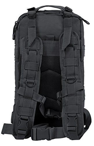 Seibertron Falcon Water Repellent Hiking Camping Backpack Compact Pack Summit Bag (Black 27L) - color: Black 27l(size:9"*11"*16.5")