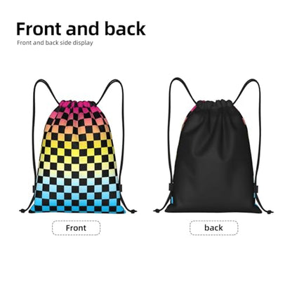 Rainbow Pride LGBT Drawstring Backpack Bag Sport Gym Dance Beach Travel Sackpack for Women Men - color: Lgbt_ddd00647