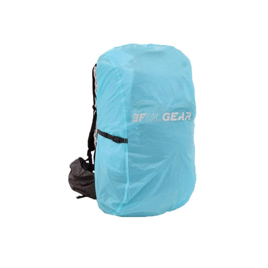 3F 20-85L backpack rain cover, waterproof, dustproof, wear-resistant, tear resistant outdoor hiking backpack cover (blue-S) - color: Blue-s