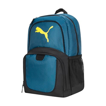Puma Evercat Contender 3.0 Backpack Bag, Turquoise, OS - color: Turquoise, style: Contender Backpack With Laptop Sleeve, Item Organizer & Media Pocket