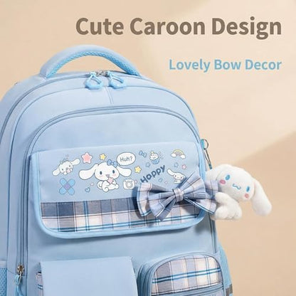 PINAKA Teenage Backpack with Large Capacity and Lightweight Design Cute Student bag Suitable for Both Boys and Girls