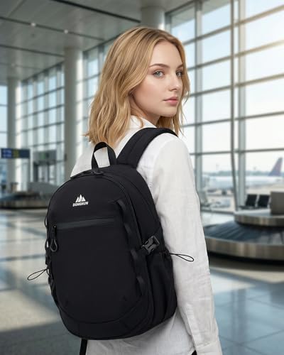 40x30x15cm Personal Item Bag 16x12x6 Travel Backpack Flight Approved with Anti-Theft Pocket Water-resistant Casual Daypack for Weekender Business Hiking, Purple - color: Purple