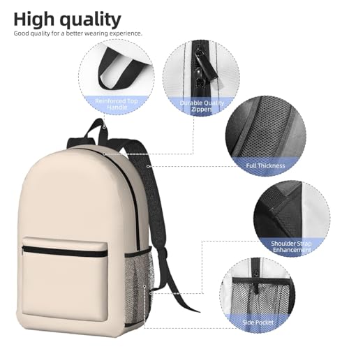 MZERSE Outdoor Casual Backpack, Lightweight Hiking Daypack Beige, Printed Sports Bag for Gym, Travel and Beach - color: Pattern (1119)