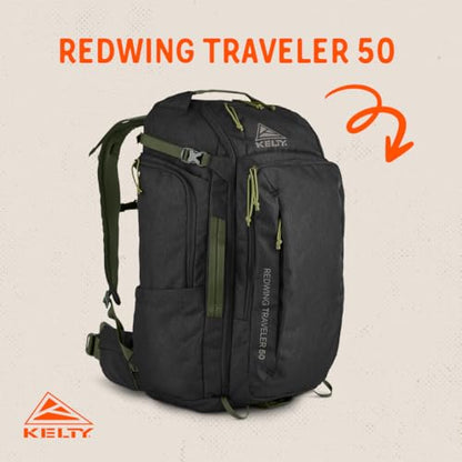 Kelty | Redwing Traveler Backpacks, Travel Pack for Adventure Travel - color: Black, size: 50L