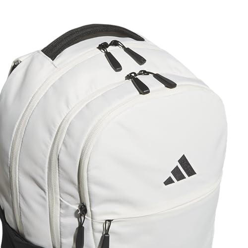 adidas PHNM Backpack for Laptop, School and Travel, 28L - color: Off White/Black