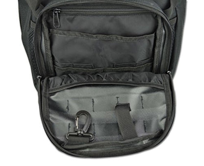 Lightning X Premium Tactical Medic Backpack w/Modular Pouches & Hydration Port (Stealth Black) Large - color: Stealth Black