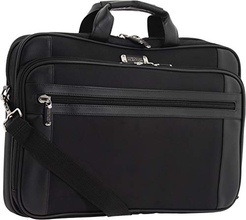 Kenneth Cole Reaction Urban Traveler Slim 18.4" Laptop Sleeve Top Zip Computer Portfolio Bag, Black - style: Urban Traveler Slim 15.6" to 18.4" Laptop & Tablet Business Travel Computer Bags