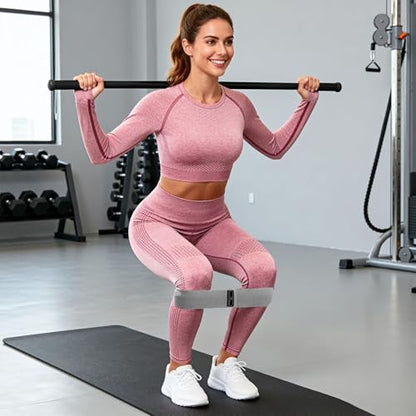 3 PCS Resistances Bands, Yoga Fitness Elastic Resistances Bands Set, Workout for Booty Legs, Elastic Pilates Flexbands - color: 3-pack (1 rose red + 1 gray + 1 black)