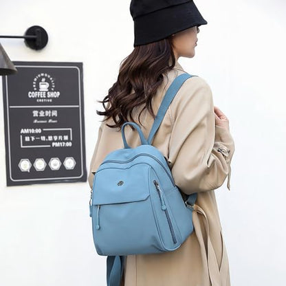 Backpack for Women Ladies Casual Daypack Light Weight Small Backpack Purses Daily Backpack Sky blue - color: Sky Blue