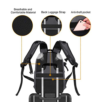 MOSISO Camera Backpack, DSLR/SLR/Mirrorless Photography Camera Bag 15-16 inch Waterproof Hardshell Case with Tripod Holder&Laptop Compartment Compatible with Canon/Nikon/Sony, Gray - color: Gray