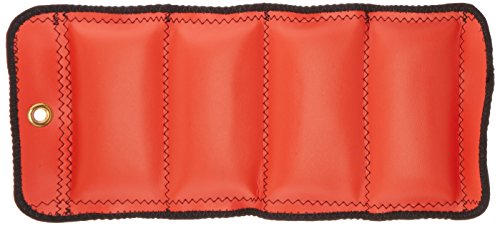 Sammons Preston Cuff Weight, 7.5 lb, Orange, 2 Velcro Strap & D-Ring Closure, Grommet for Easy Hanging, Lead Free Steel Ankle & Wrist Weights, For Strength Building & Injury Rehab, Sold Individually - style: 7.5 lbs.