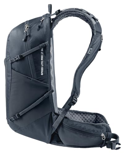 Deuter Women’s Speed Lite Pro 17L SL Mountain Hiking Backpack, 17 Liters - Black - color: Black