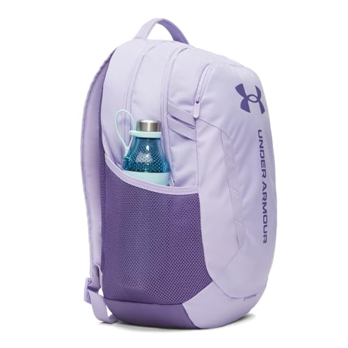 Under Armour Unisex Hustle 6.0 Backpack Purple Crest/Purple Luxe/Purple Luxe One Size - color: (536) Purple Crest / Purple Luxe / Purple Luxe, size: One Size