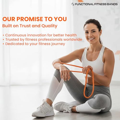Rubberbanditz Pull Up Assist Bands Set of 3 by Functional Fitness. Heavy Duty Resistance and Assistance Training Bands - color: Combo Packs - #3 Black, #4 Purple, and #5 Green