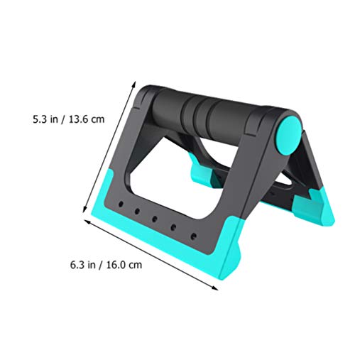 Wakauto Push Up Bars Strength Training - Push Up Bars Pushup Stands Handstand Bars, Non-slip Parallettes Bars for Strength Training and Calisthenics - Home Gym Workout Fitness Machines