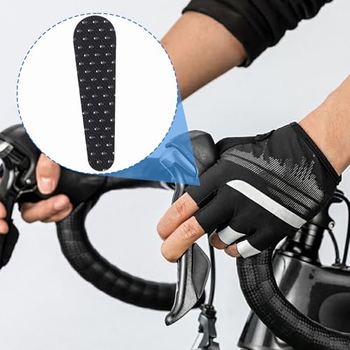 Incinkod 30 Pcs Non-Slip Shoulder Strap Grippers, Adhesive Silicone Strip Pads with Convex Dots, Anti-Falling Purse Gripper Holder Stickers Bag Strap Grip Tape for Tote Handbag Backpack - Black