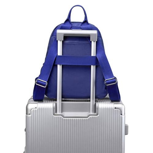 Mini Backpack Purse for Women, Stylish Daypack Shoulder Bag, Small Lightweight Daypack for Work Travle College (A- Dark Blue) - color: A- Dark Blue