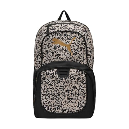 PUMA unisex-adult Contender Backpack with Laptop Sleeve, Item Organizer & Media Pocket - color: Granola/Aged Copper