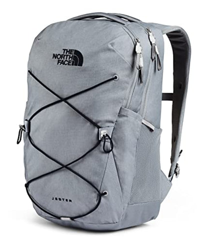 The North Face Jester Everyday Laptop Backpack | Commuter Daypack with Water Repellent Finish, 16" Laptop Sleeve, Huge Main Compartment, Mid Grey Dark Heather/TNF Black,One Size - color: Mid Grey Dark Heather/Tnf Black