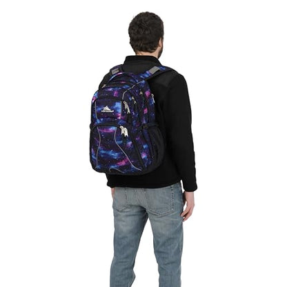High Sierra Swerve Laptop Backpack, True Navy, One Size - color: True Navy