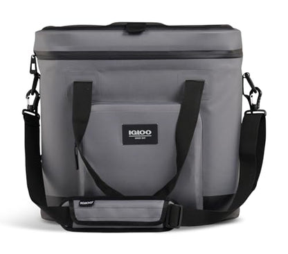 Igloo Trailmate Soft Sided Coolers | Portable Insulated Cooler Bag - color: 36-Can Carbonite