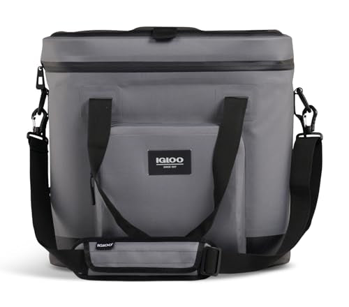 Igloo Trailmate Soft Sided Coolers | Portable Insulated Cooler Bag - color: 36-Can Carbonite
