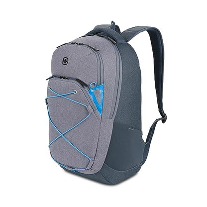 SwissGear 8175 Laptop Backpack, Navy/Grey Heather, 18 Inches - color: Navy/Grey Heather