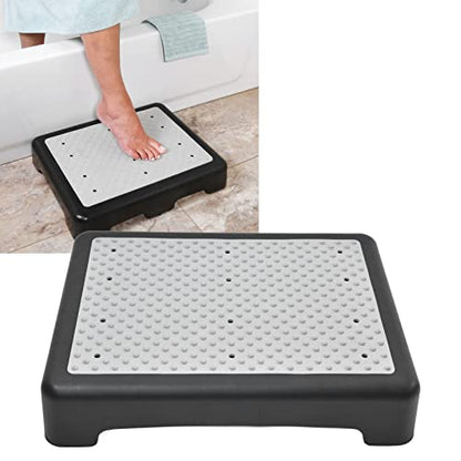 Half Step, Mobility Half Step Riser Stool Sturdy Portable, Nonslip Indoor & Outdoor for Stairs, Bed, Bathtub or Car, Upto 400 Pounds, 3.5 Inch High