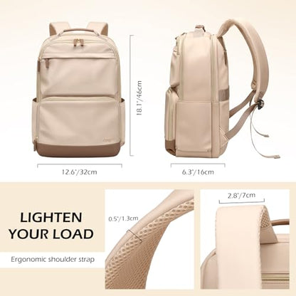 Laptop Backpack for Women Men 16 Inch Laptop Bookbag Waterproof Bags Computer Adult Backpacks Business Daily Purse Bag with Laptop Compartment