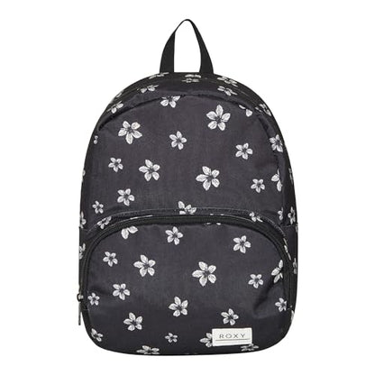 Roxy Women's Always Core Backpack | Travel | Everyday Carry | Beach | Polyester | 8L Capacity - Anthracite Sol Searcher Ditsy - color: Anthracite Sol Searcher Ditsy