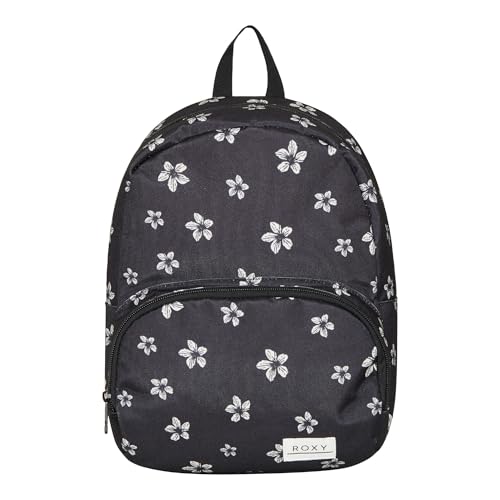 Roxy Women's Always Core Backpack | Travel | Everyday Carry | Beach | Polyester | 8L Capacity - Anthracite Sol Searcher Ditsy - color: Anthracite Sol Searcher Ditsy