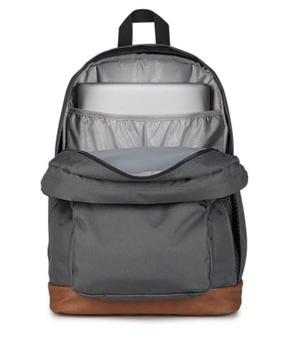 JanSport Cool Backpack with 15-inch Laptop Sleeve, Large Computer Bag Rucksack with 2 Compartments, Ergonomic Straps, Smokey Grit - color: Smokey Grit
