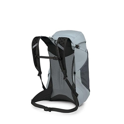 Osprey Hikelite LT 30L Hiking Backpack - Lightweight Travel Daypack with Rain Cover for Men and Women, Silver Lining - color: Silver Lining, style: 30l