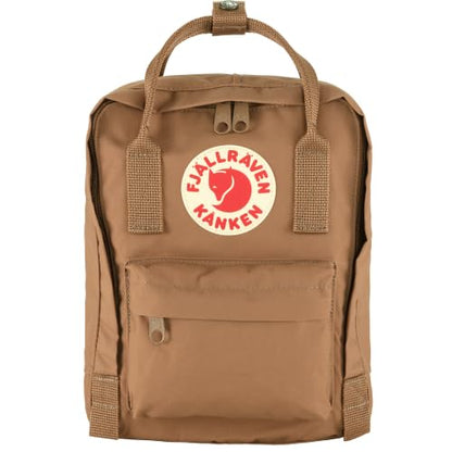 Fjällräven Kanken Mini Backpack - Compact Everyday Carry, Durable Vinylon Fabric - Travel - color: Khaki Dust