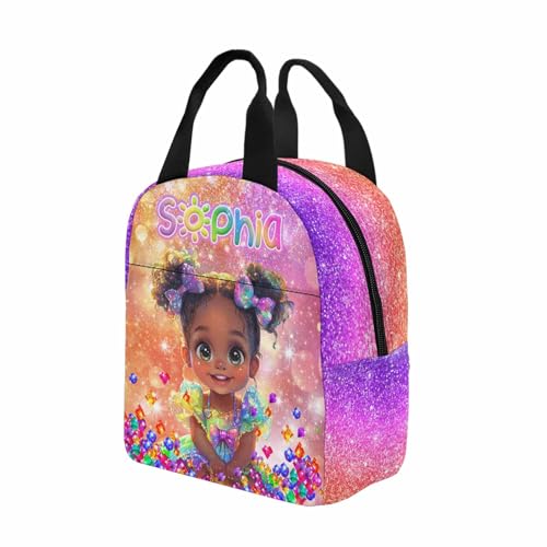 Personalized Backpacks For Girls Custom Backpack For Kids Customized Name Backpacks Back to School Custom Bookbag Set Gifts For Daughter, Granddaughter, Niece - color: A05